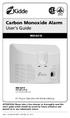 Carbon Monoxide Alarm User s Guide