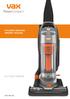 PowerCompact CYCLONIC BAGLESS UPRIGHT VACUUM LET S GET STARTED. U85-WN-Be