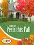 FEND OFF. Pests this Fall. Prepared by: