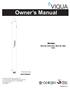 Owner s Manual. Models: Powered by S2Q-OZ, S2Q-OZ/2, S8Q-OZ, S8Q- OZ/ _RevJ