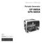 Operator s Manual. Portable Generator GP 6600A GPS 6600A