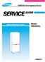 SAMSUNG Home Appliance Service. Bottom-Mounted Freezer. Model: RB2055SL