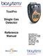 ToxiPro. Single Gas Detector. Reference Manual