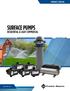 PRODUCT CATALOG SURFACE PUMPS RESIDENTIAL & LIGHT COMMERCIAL. franklinwater.com