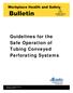 Guidelines for the Safe Operation of Tubing Conveyed Perforating Systems