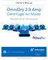 OmniDry 2.9 Amp Centrifugal Air Mover