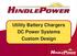 Utility Battery Chargers DC Power Systems Custom Design