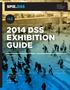 2014 DSS EXHIBITION GUIDE