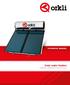TECHNICAL MANUAL Solar water heaters