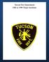 Tucson Fire Department 1983 to 1989 Major Incidents