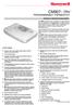 CM907- TRV PROGRAMMABLE THERMOSTAT FEATURES PRODUCT SPECIFICATION SHEET