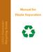 Manual for Waste Separation