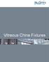 The Water Efficiency Company. Vitreous China Fixtures