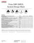 Vista-50P/-50PUL System Design Sheet