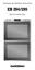 Operating and Installation Instructions EB 294/295. Built-in Double Oven