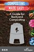 A Guide for Backyard Composting