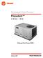 Packaged Heat Pumps. Precedent Tons 60 Hz. Packaged Heat Pumps (WSC) PKGP-PRC003-EN. February 2007