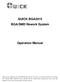 QUICK BGA2015 BGA/SMD Rework System. Operation Manual