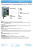 Chromatographic Air circulated Refrigerator, two-door TC 603