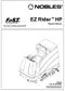 EZ RidertHP *330780* Operator Manual. The safe scrubbing alternativer Rev. 03 ( )