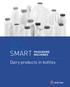 SMART PACKAGING MACHINES. Dairy products in bottles