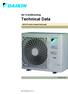 Air Conditioning. Technical Data. VRV IV S-series compact heat pump EEDEN RXYSCQ-TV1