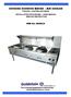 CHINESE COOKING RANGE AIR COOLED PROUDLY AUSTRALIAN MADE INSTALLATION PROCEDURE USER MANUAL SERVICE INSTRUCTION