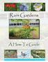 Rain Gardens. A How-To Guide. Mill Creek Watershed Council of Communities