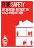 FIRE SAFETY IN SHARED OR RENTED ACCOMMODATION