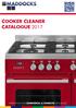 COOKER CLEANER CATALOGUE 2017