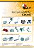 Spare parts suitable for: