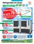 76% reduced. 25% reduced. by up to 76% Saves energy. Refrigerated Air Dryer. New. Series IDF100FS/125FS/150FS