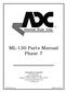 ML-130 Parts Manual Phase 7