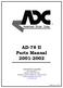 AD-78 II Parts Manual