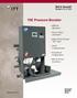 70E Pressure Booster. Bell & Gossett. Bulletin D-215D. Efficient Operation. Easy to Select and Install. Quick Set-up through EZ Start
