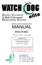 INSTALLATION/OPERATION MANUAL WDC3V46C. Revision 1.5 (CSA) January 2007 APPROVALS. The Watchdog Control Unit is approved for use in:
