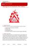 Management Standard: Fire Safety