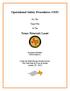 Operational Safety Procedures (OSP) Texas Petawatt Laser