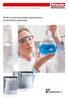 Lab washers, PG 8583, PG 8593, PG 8583 CD, PG 8535, PG 8536 and accessories. Perfect analytical-grade reprocessing of laboratory glassware