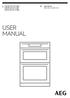 DEB331010M DEE431010B DEK431010M. User Manual Built-Under Double Oven USER MANUAL