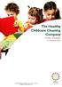 Product Catalogue. The Healthy Childcare Cleaning Company. Product Catalogue 1 st January 2017