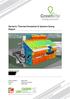 Dynamic Thermal Simulation & Systems Sizing Report