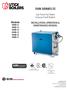 SVB SERIES II. Gas-Fired Hot Water Induced Draft Boilers. Models SVB-2 SVB-3 SVB-4 SVB-5 SVB-6 SVB-7 INSTALLATION, OPERATION & MAINTENANCE MANUAL