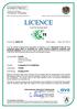LICENCE. to use the European Mark
