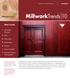 MillworkTrends 10. What s Inside. 1 Joint Quality Standards 2 LEED. 3 Sustainability. 4 Diversification. 5 Finishing. 6 Indoor Air Quality