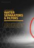 WATER SEPARATORS & FILTERS