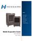 Mobile Evaporative Cooler. Use & Care Guide MC37 / MC61 INDEX
