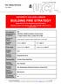 BUILDING FIRE STRATEGY (Operational & Fire Engineering Information)