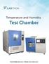 TEMPERATURE AND HUMIDITY TEST CHAMBER LTHC-A1 SERIES