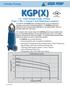 KGP(X) Grinder Pumps HP Grinder Pump, 3 Phase (Class 1, Div. 1, Groups C & D Hazardous Location) Performance Curve.